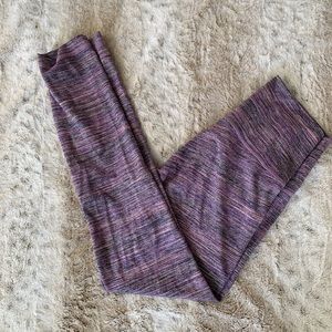 LULULEMON 7/8 length heathered leggings
